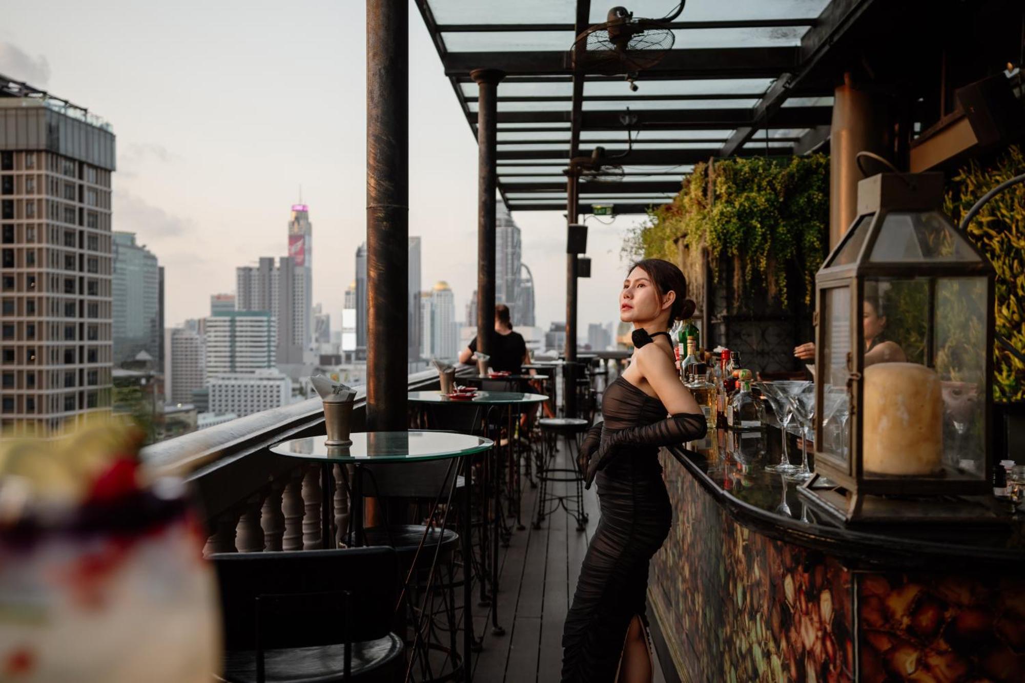 Hotel Muse Bangkok, Autograph Collection Exteriér fotografie The Bar