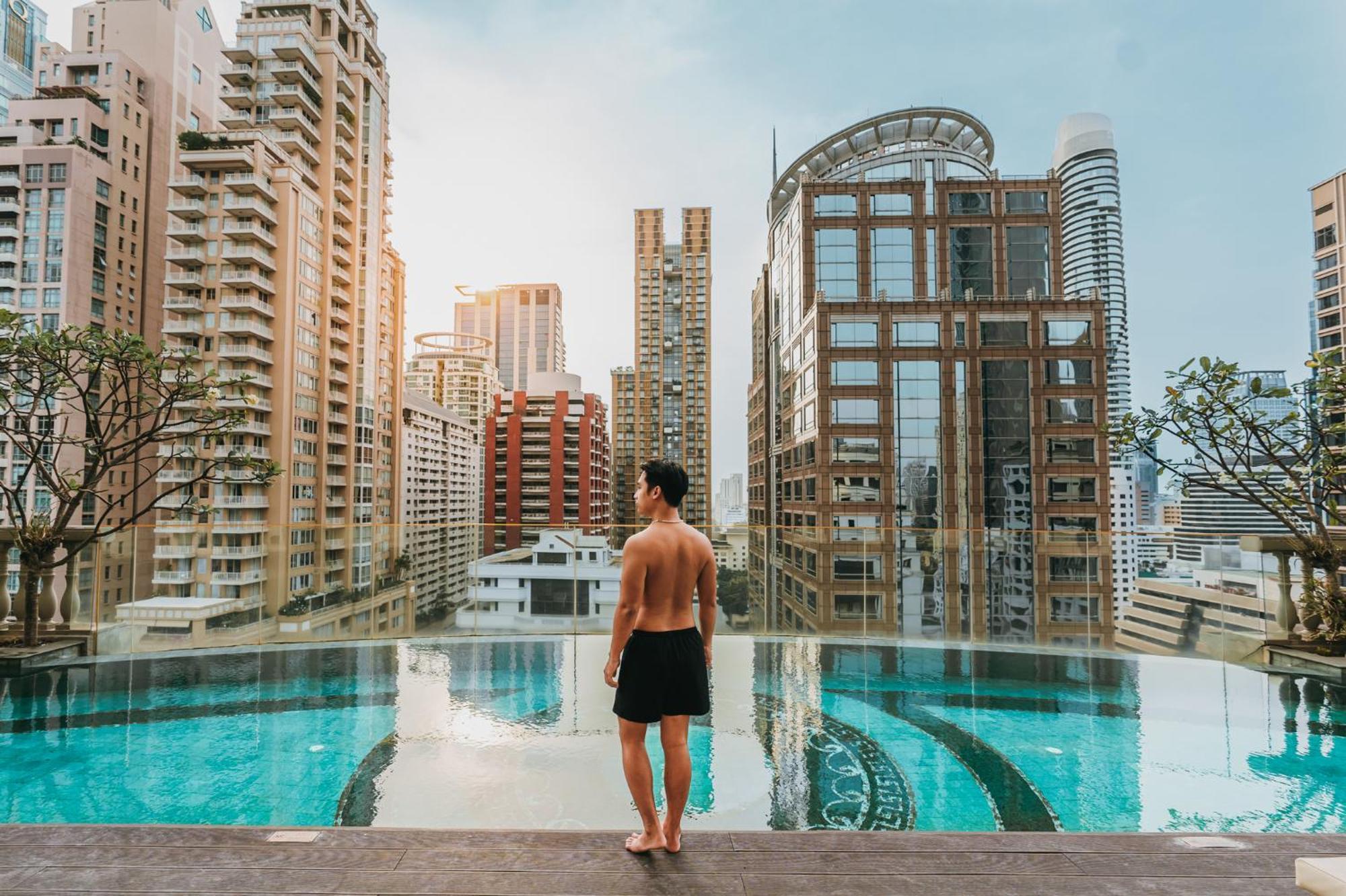 Hotel Muse Bangkok, Autograph Collection Exteriér fotografie The Panorama pool